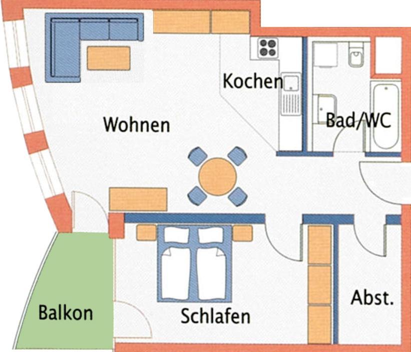 Apartment Ferienwohnung Nordseebrandung A4.2 *